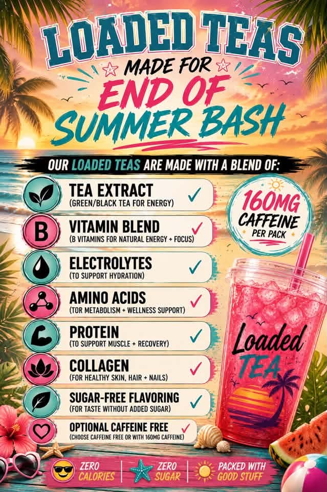 Loaded Teas- Summer Edition