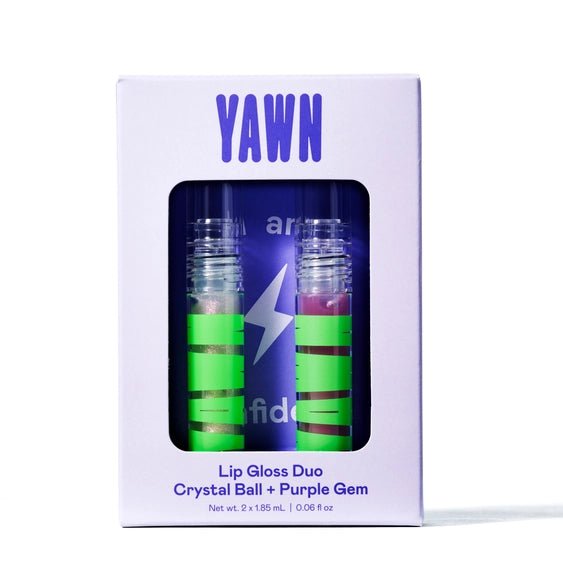 YAWN Clean Lip Gloss Duo | Paraben - Free | For Kids and Tweens - AshBrooke's BoutiqueYAWN Clean Lip Gloss Duo | Paraben - Free | For Kids and Tweens