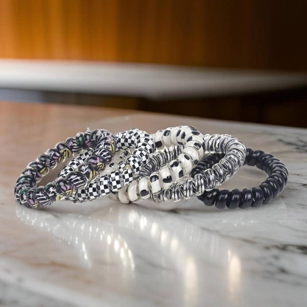 Assorted Hair Coil Ties - AshBrooke's BoutiqueAssorted Hair Coil Ties