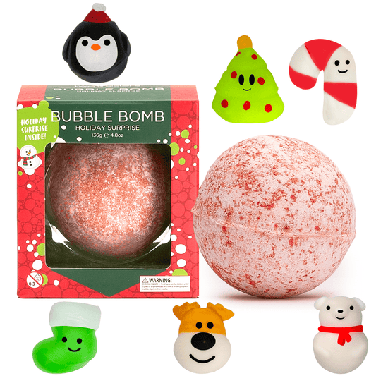 Christmas Kids Bath Bombs Gift Set w Surprise Toys - 1 Pack - AshBrooke's BoutiqueChristmas Kids Bath Bombs Gift Set w Surprise Toys - 1 Pack