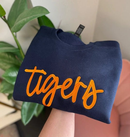 "Indians" Embroidered Sweatshirt - AshBrooke's Boutique"Indians" Embroidered Sweatshirt