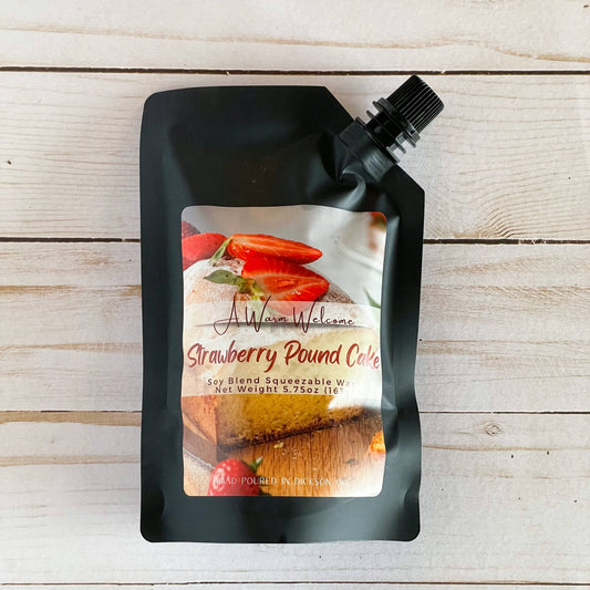 Strawberry Pound Cake Softie | Super-Scented Soft Wax