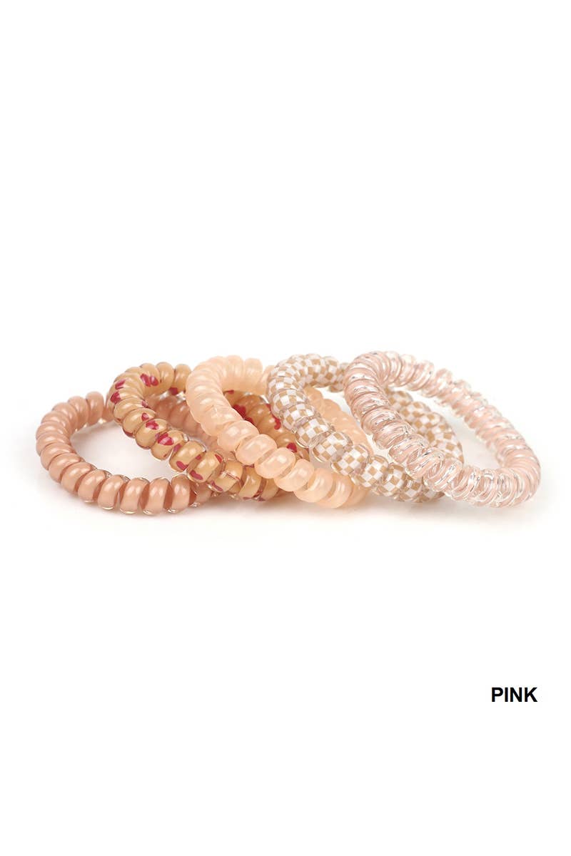 Assorted Hair Coil Ties - AshBrooke's BoutiqueAssorted Hair Coil Ties