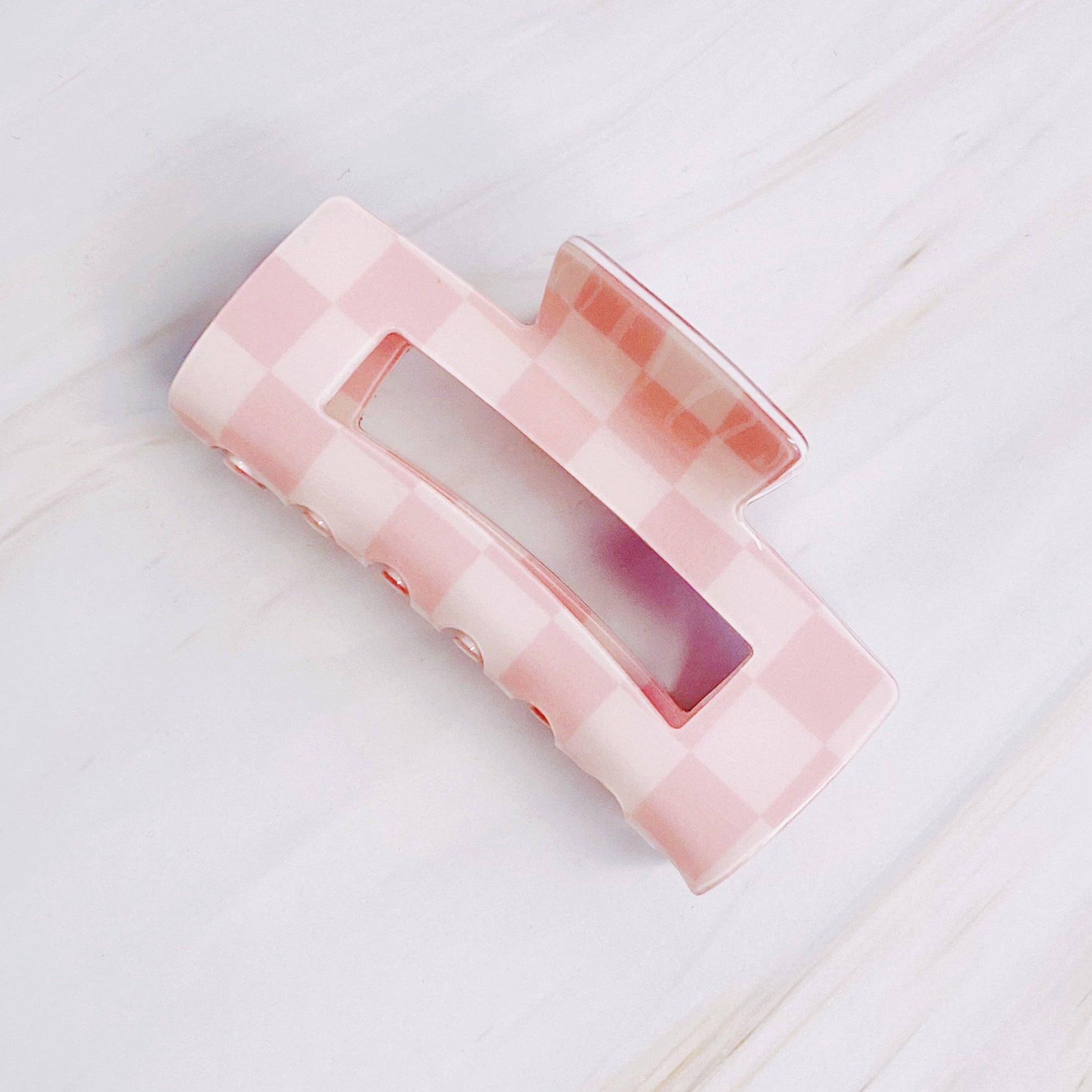 Checker Lovers Hair Claw - AshBrooke's BoutiqueChecker Lovers Hair Claw