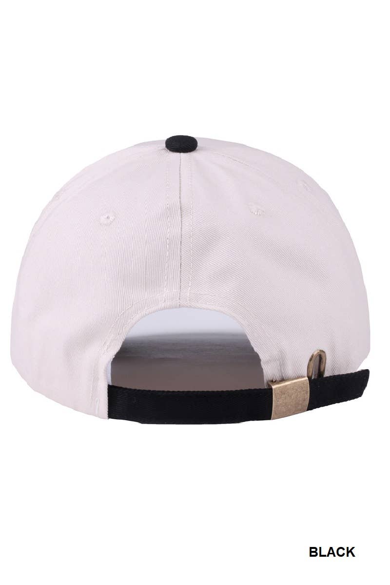 Canvas Baseball Cap - AshBrooke's BoutiqueCanvas Baseball Cap