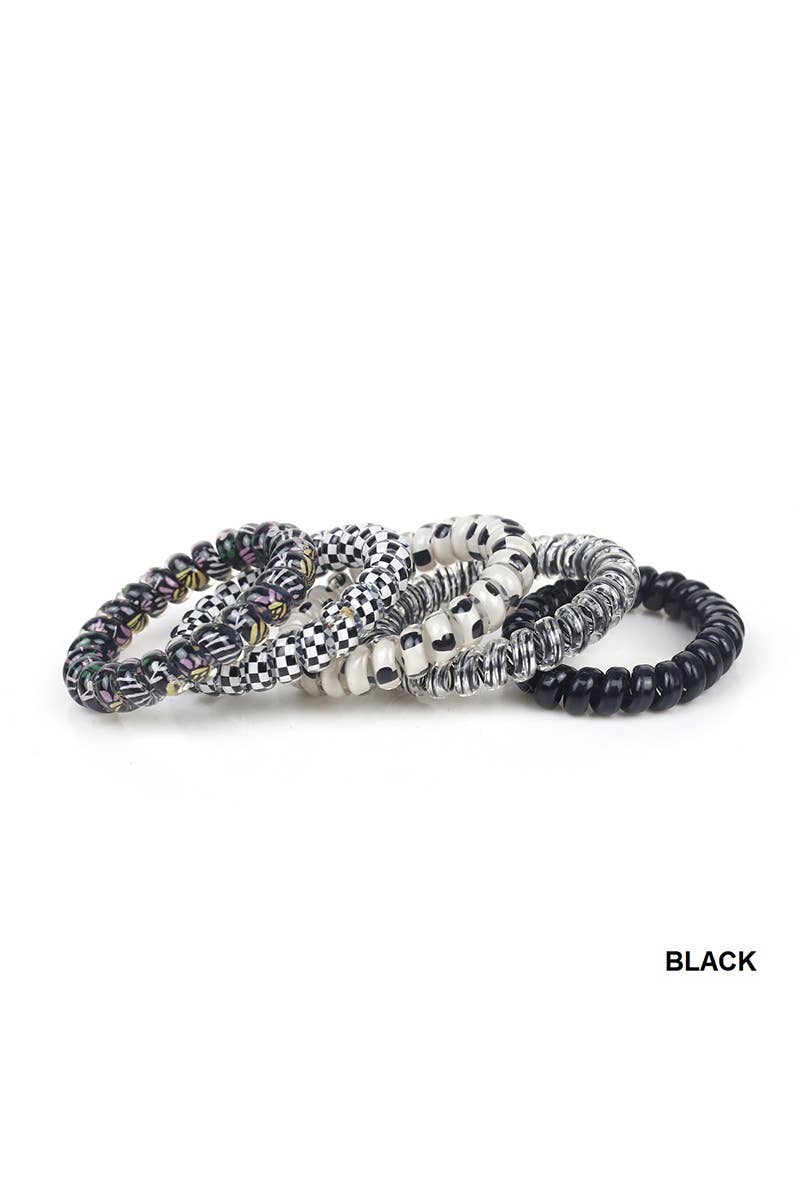 Assorted Hair Coil Ties - AshBrooke's BoutiqueAssorted Hair Coil Ties