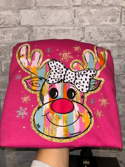 Christmas Reindeer Sweatshirt