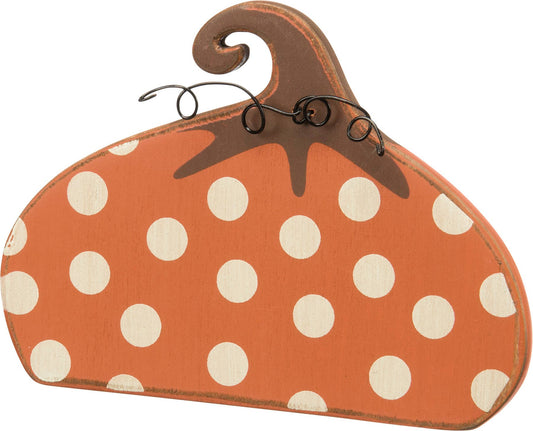Dot Pumpkin Stand Up