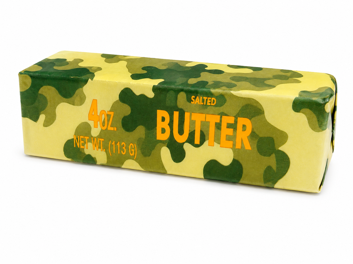 Camouflage Butter Squishy – Slow Rise Sensory Fidget Toy