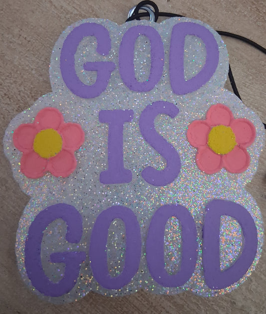 God Is Good Car Freshie