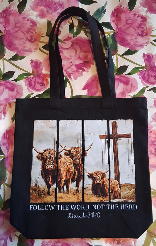 Highland Cow Tote Bag