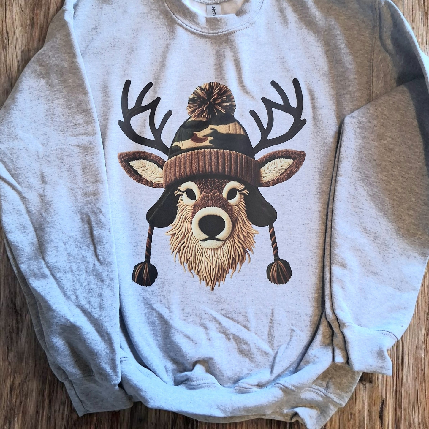 Camo Deer Sweatshirt