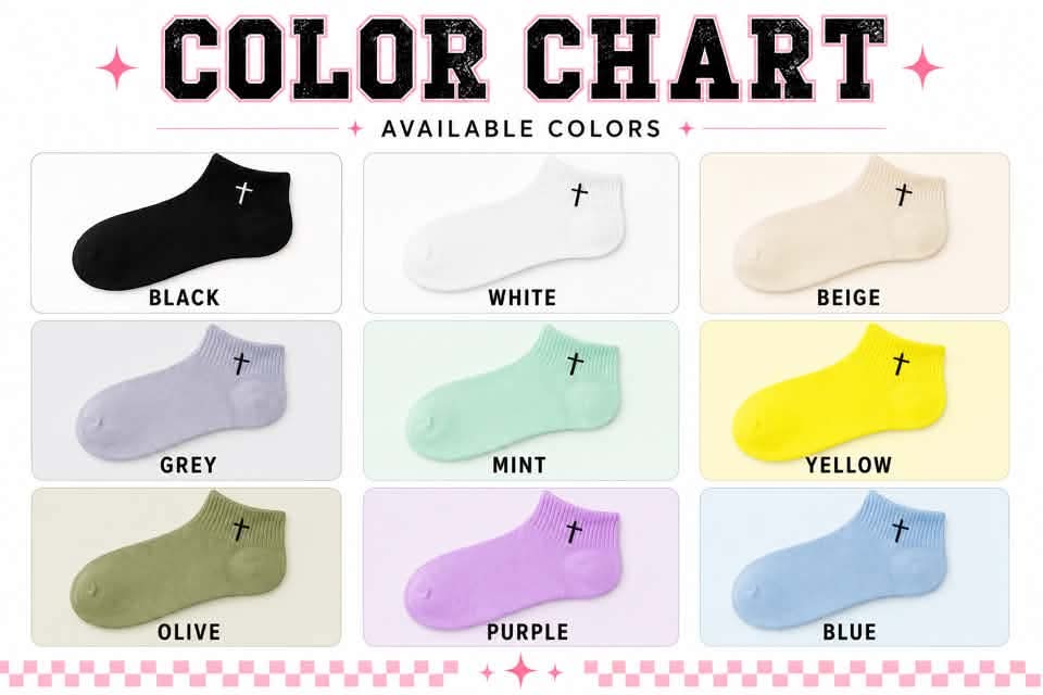 Faith Socks - One Size Fits Most