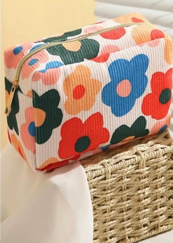 Corduroy Cosmetic Bags - AshBrooke's BoutiqueCorduroy Cosmetic Bags