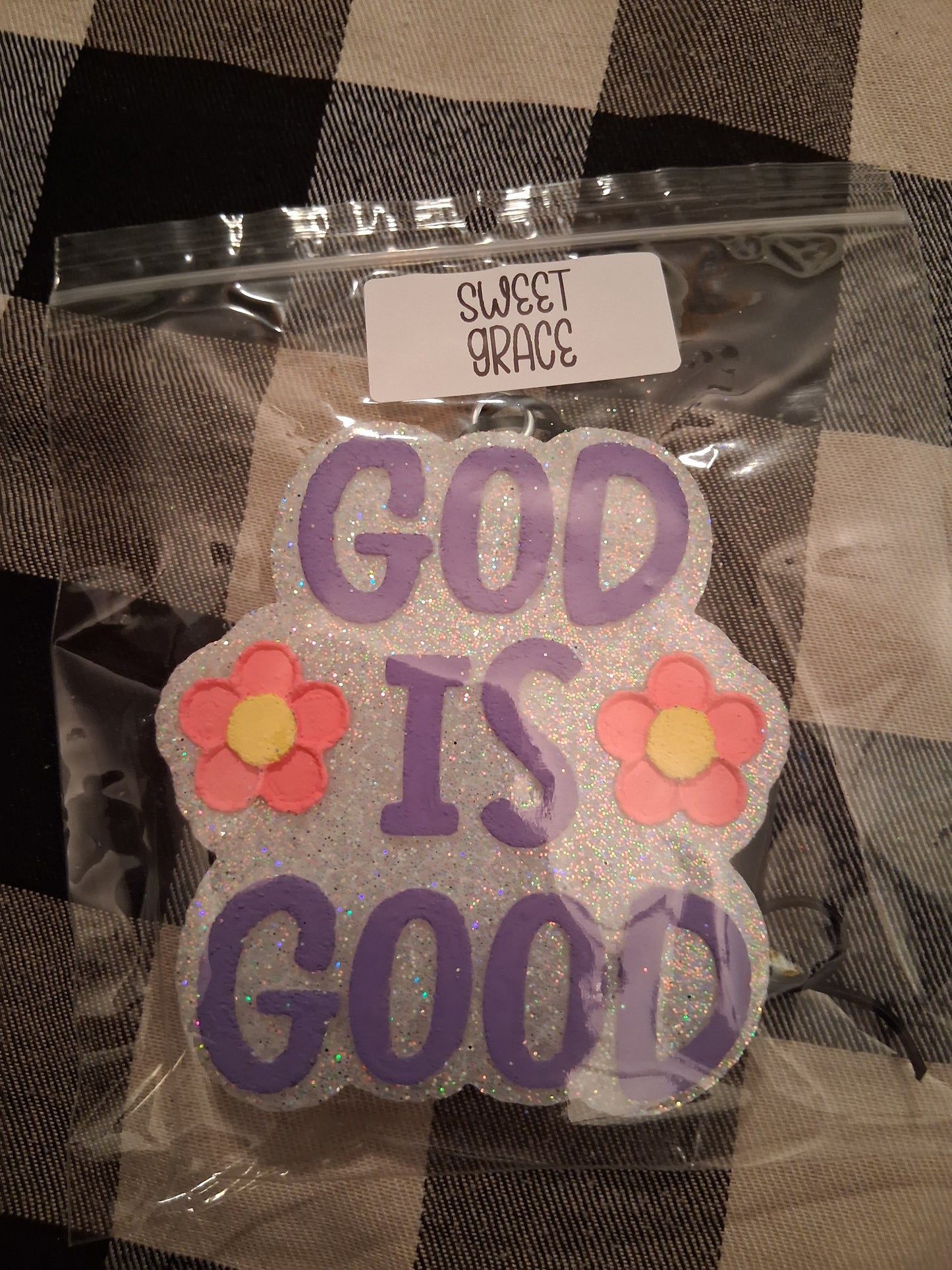 God Is Good Car Freshie